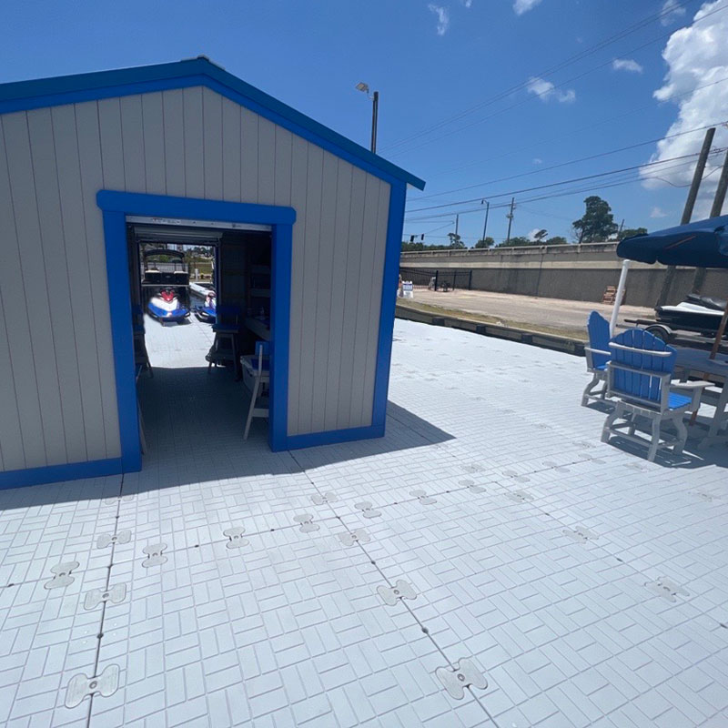 floating dock platforms in Florida by Snap Dock Venice 